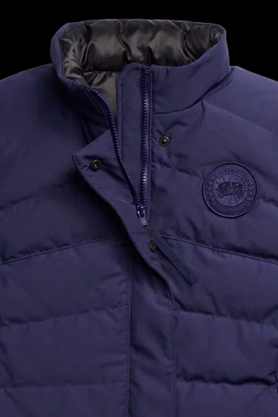 Canada Goose Freestyle Zip-fasteing Gilet In Blue
