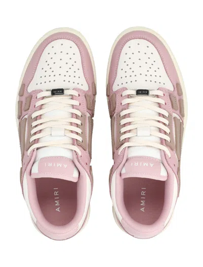 Amiri Skel Top Low Women S Sneakers In Pink