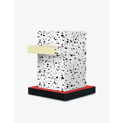 Seletti Supersidetable Terrazzo Wooden Side Table In Multi