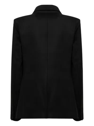 Blugirl Long-sleeved Suit Jacket In Black