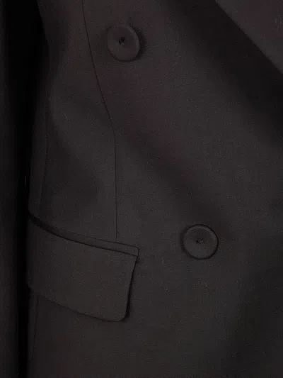 Blugirl Long-sleeved Suit Jacket In Black