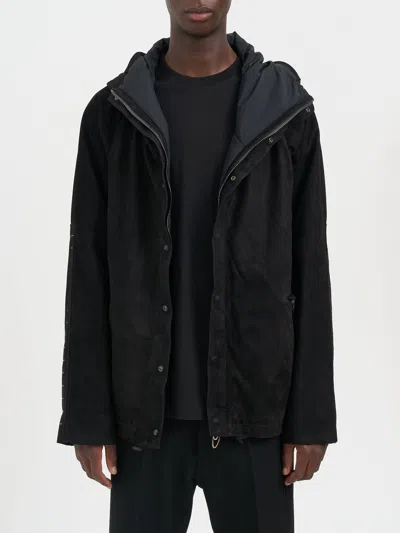 Daniele Basta Leather Ararat Jacket In Black