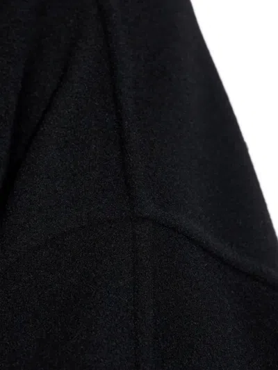 Darkpark "north Midioversize" Cashmere Wool Jacket In Black