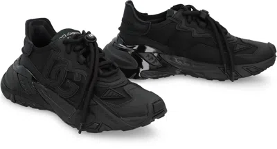 Dolce & Gabbana Day Faster Low-top Sneakers In Black