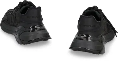 Dolce & Gabbana Day Faster Low-top Sneakers In Black