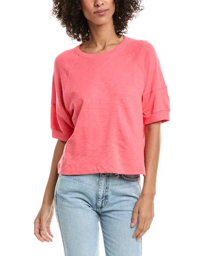 Lilla P Raglan Sweatshirt T-shirt In Blue