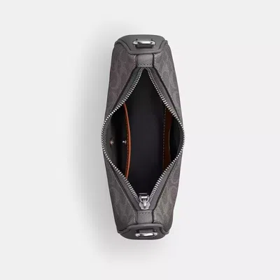 Coach Nolan Hobo Bag In Signature Canvas In Gray