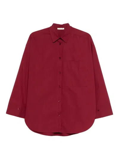 By Malene Birger Derris Shirt In Red