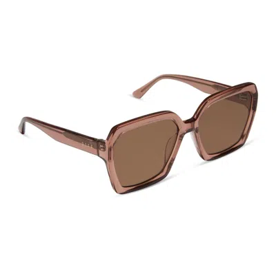 Diff Women's Blaire Gradient Square Sunglasses In Cafe Ole Brown In Brown