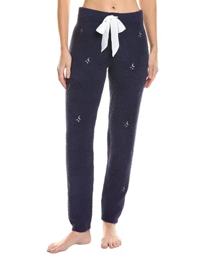 Honeydew Snow Angel Chenille Jogger Pant In Blue