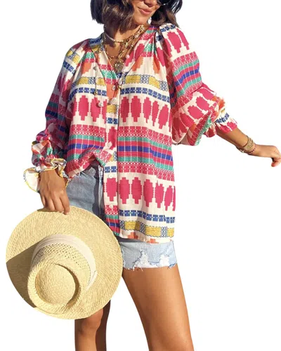 Oloey Blouse In Neutral