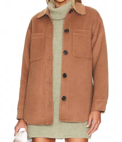 Rails Connie Shirt Jacket In Camel In Brown