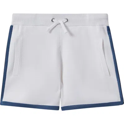 Reiss Heddon Sr. Stripe Accent Shorts In White