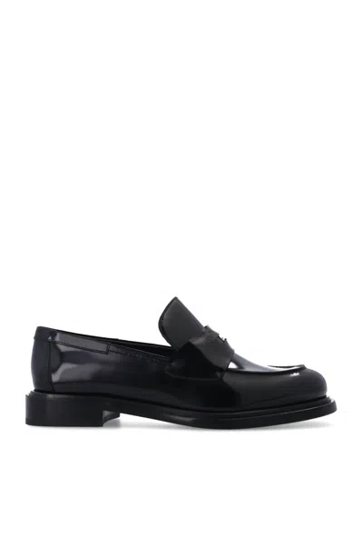 Ferragamo Women's Penny Loafers In Black In Black