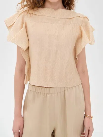 Rachel Comey Rivera Top In Light Peach In Neutral