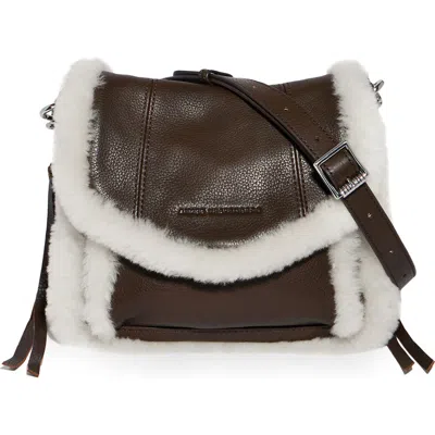 Aimee All For Love Genuine Calf Hair & Leather Mini Crossbody Bag