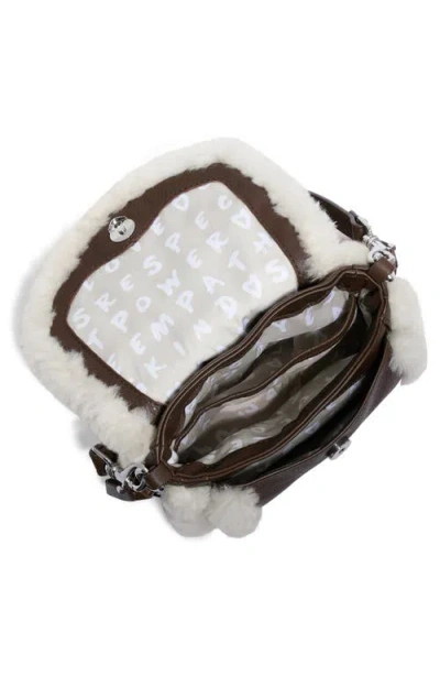 Aimee All For Love Genuine Calf Hair & Leather Mini Crossbody Bag