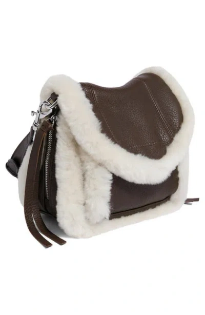 Aimee All For Love Genuine Calf Hair & Leather Mini Crossbody Bag