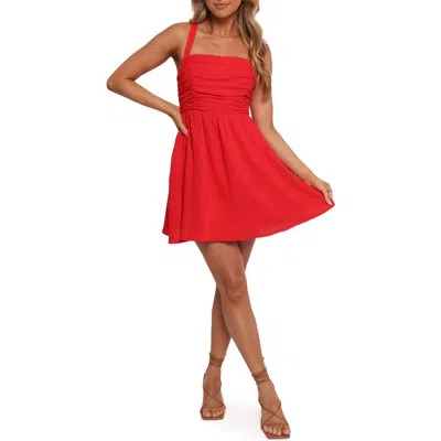 Petal And Pup Petal & Pup Callia Minidress In Red