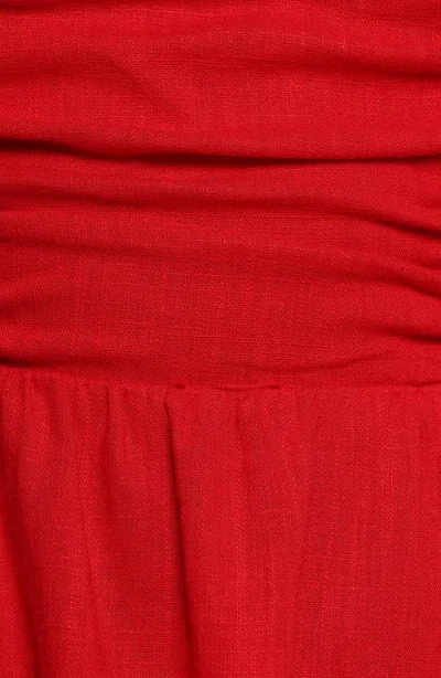 Petal And Pup Petal & Pup Callia Minidress In Red