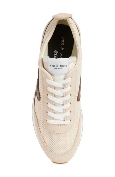 Rag & Bone Retro Runner Sneaker In White