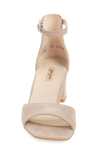 Paul Green Barbee Ankle Strap Sandal In Brown