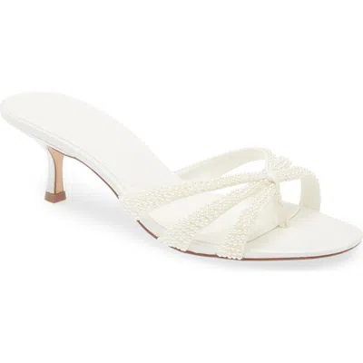 Steve Madden Cary Slide Sandal In White