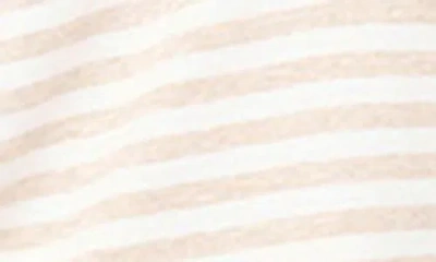 Gibsonlook Serene Mornings Stripe Print Henley Top In Neutral