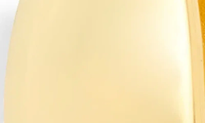 Nordstrom Rack Demi-fine Dome Huggie-hoop Earrings In Gold