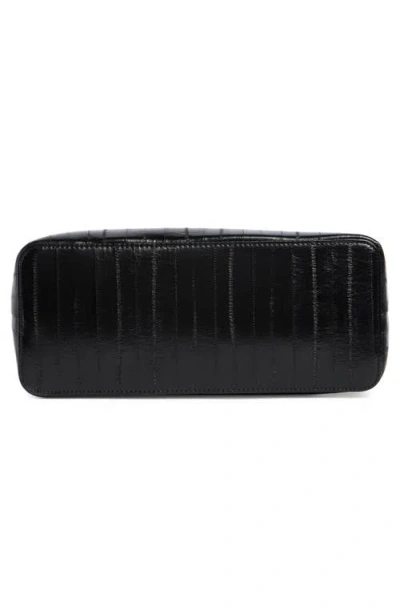 Tahari Keeley Faux Leather Satchel In Black