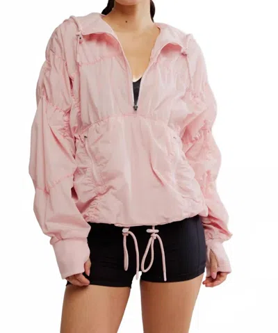 Fp Movement Light Packer Hike Pullover In Rose Water In Pink