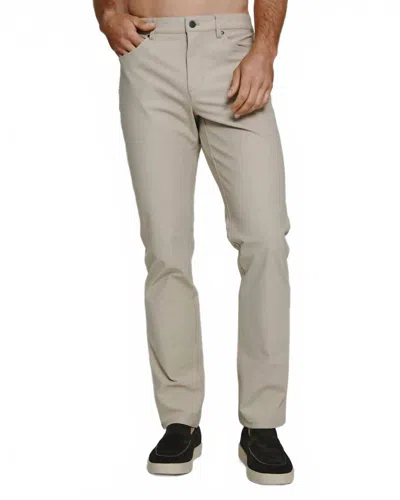 7diamonds Men's Infinity 7-pocket Pant In Oat In Gray
