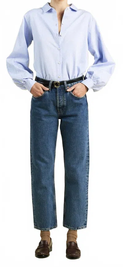 Trovata Sierra Shirt In Light Blue In Blue