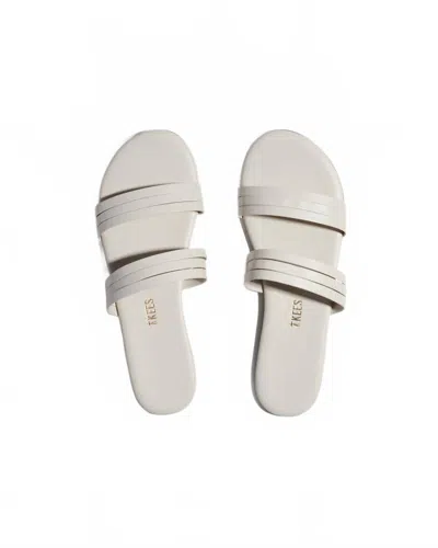 Tkees Women's Allegra Slides In Stone In White