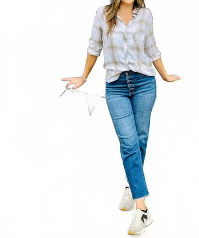 Rails Women's Hunter Shirt In Dove Pearl In Gray