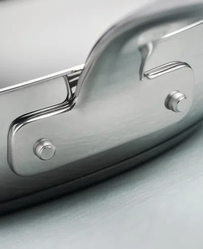 Tramontina Tempo Tri-ply Base Stainless Steel 12" Large Frying Pan In Silver