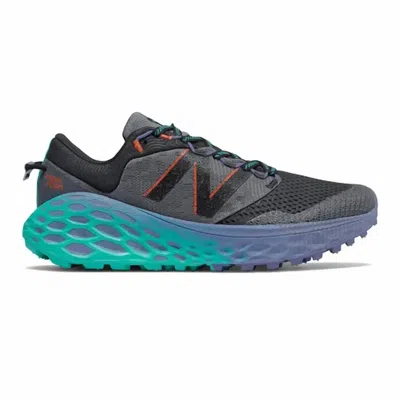 New Balance Women's Fresh Foam More Trail V1 2e Width In Lead / Magnetic Blue / Tidepool In Multi