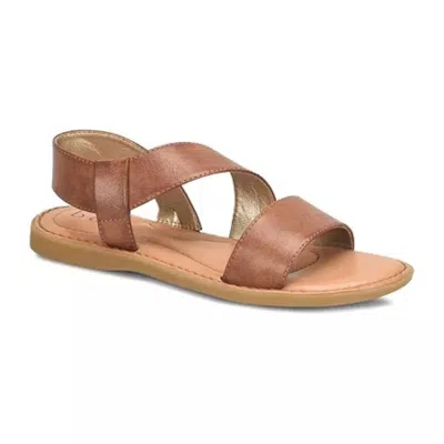 B.o.c. B. O.c. Kacee Bc0034825 Sandals Women's Dark Tan Faux Leather Open Toe Gal1804 In Brown