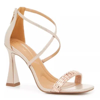 Jessica Simpson Arindel Womens Rose Gold Rhinestone Dress Sandals Gal1930 In Pink