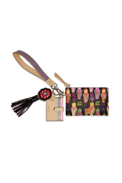 Consuela Women's Viva Babe Wristlet In Combi In Multi