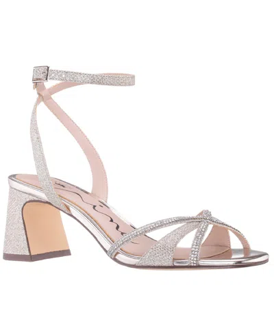Nina Women's Bracha Block Heel Sandals In Silver