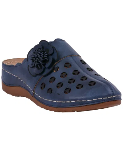 Gc Shoes Women's Marisol Slip-on Clogs In Blue