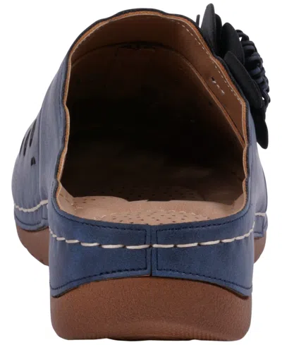 Gc Shoes Women's Marisol Slip-on Clogs In Blue