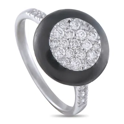 Lb Exclusive Platinum 0.45ct Diamond Ring Mf15-110625 In White