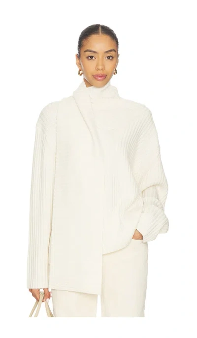 Joe's Jeans The Noa Scarf Sweater In White