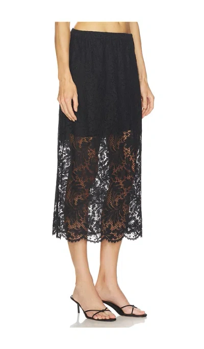 A.l.c . Lydia Lace Skirt In Black
