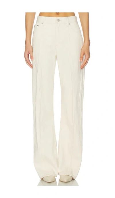 Helmut Lang Ski High Rise Jeans In Ecru In Neutral