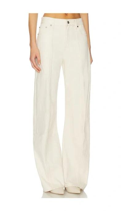 Helmut Lang Ski High Rise Jeans In Ecru In Neutral