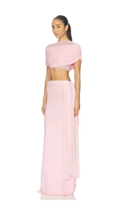 Deme By Gabriella Alyssa Dress In Pink
