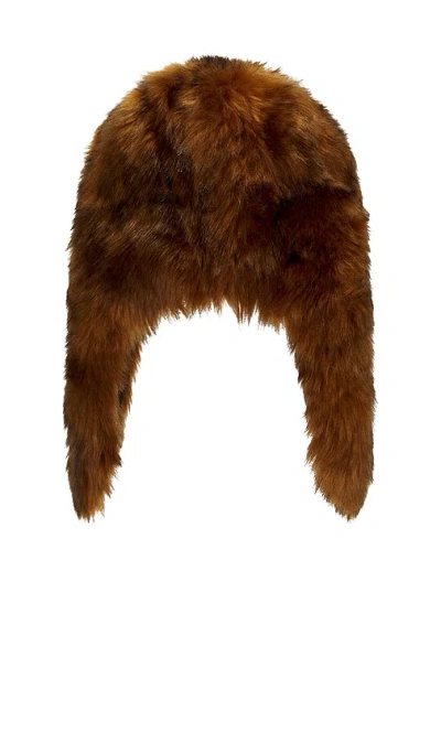 Unreal Fur Wright Hat In Brown